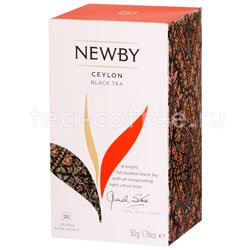 Чай Newby Ceylon черный в пакетиках 25 шт Индия