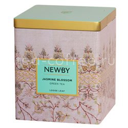 Чай NewbyJasmine Blossom зеленый 125 гр в ж.б. Индия