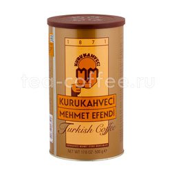 Кофе Mehmet Efendi Kurukahveci молотый для турки 500 гр Турция