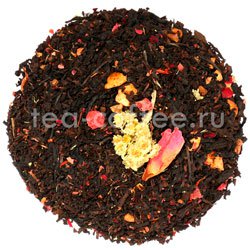Черный чай Груша Гранат 