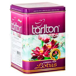 Чай Tarlton Lotus OPA зеленый c лотосом 250 гр ж.б. Шри Ланка