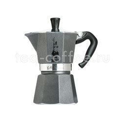 Гейзерная кофеварка Bialetti Moka Express Diamond Grey 3 порции 120 мл 5312