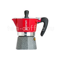 Гейзерная кофеварка Bialetti Aeternum Allegra Petra Rouge 3 порции 120 мл 5692