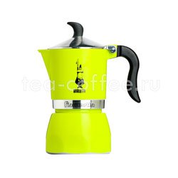 Гейзерная кофеварка Bialetti Fiametta Lime 3 порции 120 мл 4792 Италия 