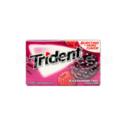 Жевательная резинка Trident Black Raspberry Twist 