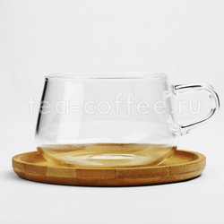 VIVA Classic Чайная чашка с блюдцем 0,25 л (V75800) Прозрачный Дания