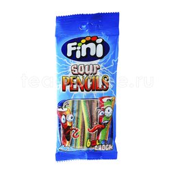 Fini Жевательный мармелад палочки разноцветные в сахаре 100 гр Испания
