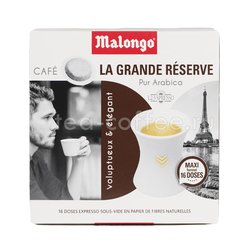 Кофе Malongo в чалдах Grande Reserve Франция