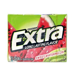 Жевательная резинка Wrigleys Extra Sweet Watermelon 