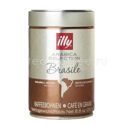 Кофе Illy в зернах Monoarabica Brazil Италия 