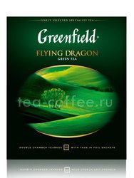 Чай Greenfield Flying Dragon зеленый в пакетиках 100 шт Россия