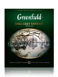 Чай Greenfield Earl Grey Fantasy черный в пакетиках 100 шт Россия