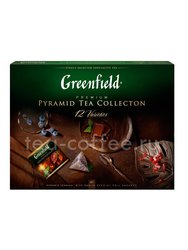 Чай Greenfield Подарочный Набор - 12 видов чая в пирамидках Россия