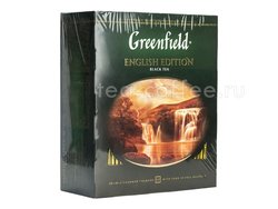 Чай Greenfield English Edition черный в пакетиках 100 шт