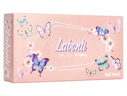 Labonti Платочки бумажные 100 шт 19х19 (розовая коробка) Россия
