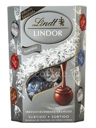 Шоколадные конфеты Lindt Lindor Серебряный корнет 200 гр Германия