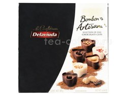 Delaviuda Шоколадные конфеты ассорти с пралине 180 гр Испания