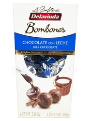 Delaviuda Шоколадные конфеты из молочного шоколада 150 г Испания