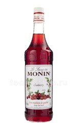 Сироп Monin Клюква 1 л Франция