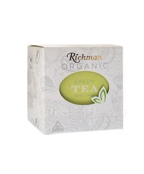 Чай Richman Organic Lemongrass Young Hyson Green Tea зеленый в пирамидках 20 шт Шри Ланка