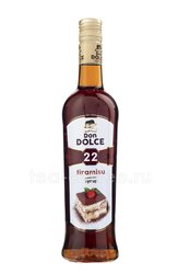 Сироп Don Dolce Тирамису 1 л Россия