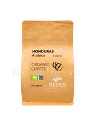 Кофе Блюз Honduras Organic Craft в зернах 200 гр (Крафт пакет)