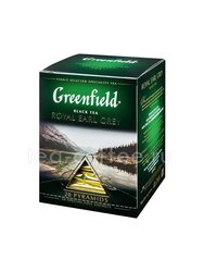 Чай Greenfield Royal Earl Grey черный байховый в пирамидках 20 шт Россия