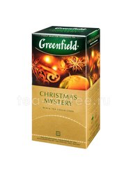 Чай Greenfield Christmas Mystery черный в пакетиках 25 шт