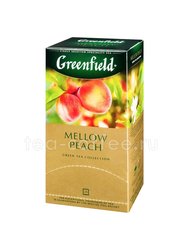 Чай Greenfield Mellow Peach (Мэллоу Пич) зеленый в пакетиках 25 шт х 1.8 г Россия