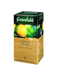 Чай Greenfield Lemon Spark черный в пакетиках 25 шт Россия