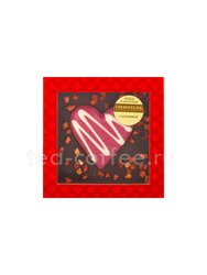 Шоколадное изделие Chokodelika Сердце в шоколаде с клубникой 90 г Россия