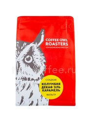 Кофе Owl в зернах Сладкая Колумбия Декаф Эль Карамель 200 гр Россия
