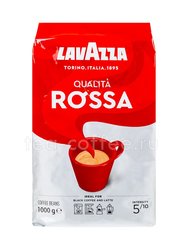Кофе Lavazza в зернах Rossa 1 кг Италия 