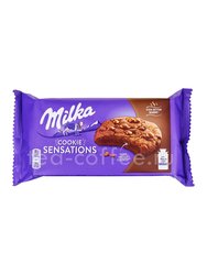 Бисквитное печенье Milka Sensations soft choc inside 156 гр Европа