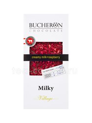 Шоколад Bucheron молочный 100 гр (малина) Россия