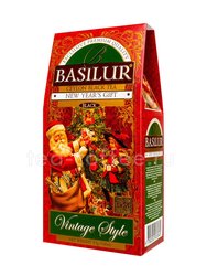 Чай Basilur Винтаж Новогодний подарок черный 85 г Шри Ланка