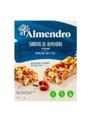 El Almendro Ореховый батончик из миндаля и фундука с солью 84 гр