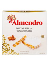El Almendro Torta Imperial Хрустящий миндальный туррон 200 гр 