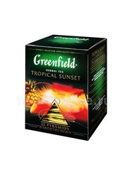 Чай Greenfield Tropical Sunset травяной в пирамидках 20 шт Россия