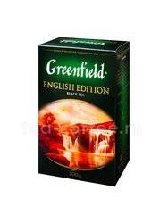 Чай Greenfield English Edition черный 200 г Россия