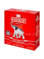 Чай Bashkoff Red Edition черный в пакетах 100 шт
