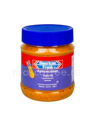 American Fresh Crunchy Паста арахисовая с дробленым орехом 340 гр 