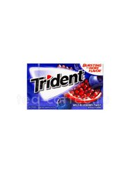 Жевательная резинка Trident Wild Blueberry Черника, гранат 