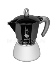 Гейзерная кофеварка Bialetti Moka Induction черная 6 порций (4936) 