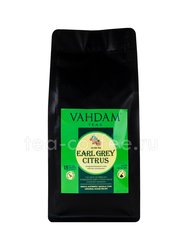 Чай Vahdam Earl Grey Citrus зеленый в шелковых пирамидках 15 шт Индия