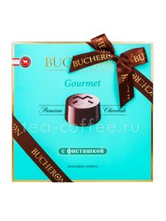 Bucheron Gourmet Кофеты шоколадные с фисташкой 180 гр