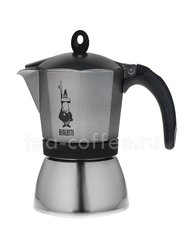 Гейзерная кофеварка Bialetti Moka Induction Antracite на 9 порций , серая (4879) Италия 