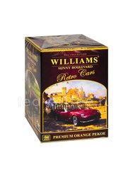 Чай Williams Солнечный бульвар (Retro Cars) черный Оранж Пеко 125 гр