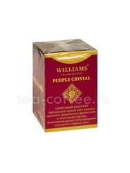Чай Williams Purple Crystal (Пурпурный Кристалл) черный с личи и сафлором 100 гр 