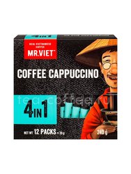 Растворимый кофе Mr Viet Капучино в стиках 4 в 1 (240 гр) SA-316 
